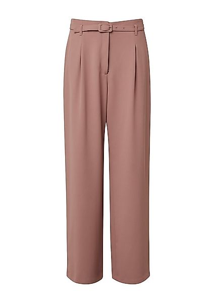 s.Oliver Chinos Hose Twill-Hose mit Gürtel und High Rise günstig online kaufen