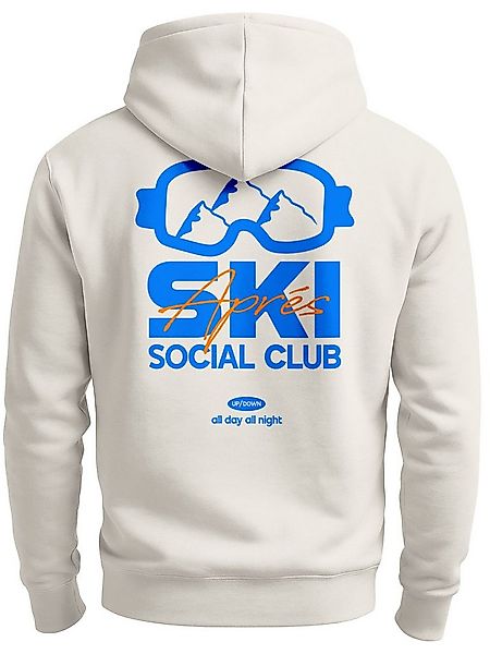 Neverless Hoodie Herren Hoodie Backprint Après Ski Social Club Skifahren Sn günstig online kaufen