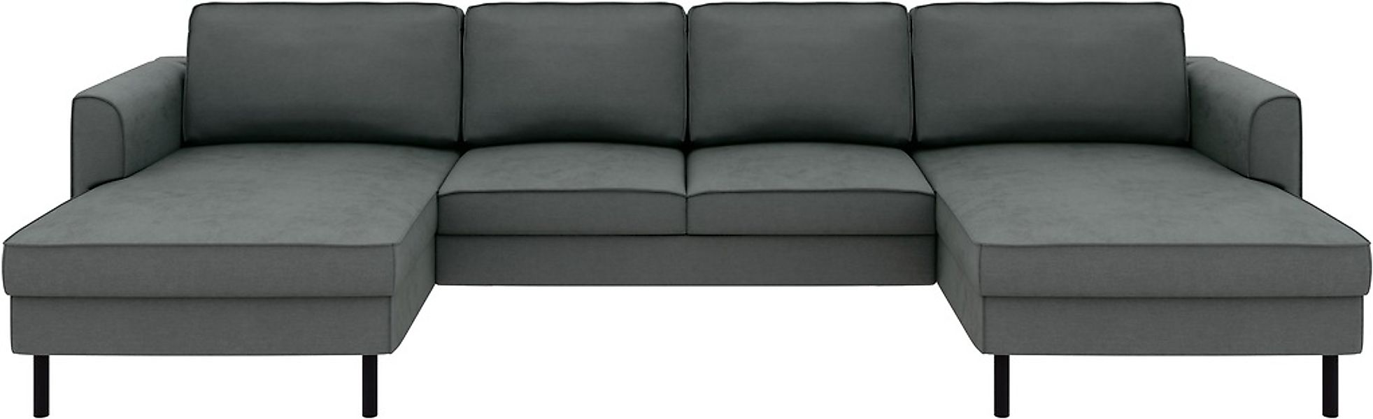 Home affaire Wohnlandschaft "Booster II, whlw. mit Schlaffunktion & Bettkas günstig online kaufen