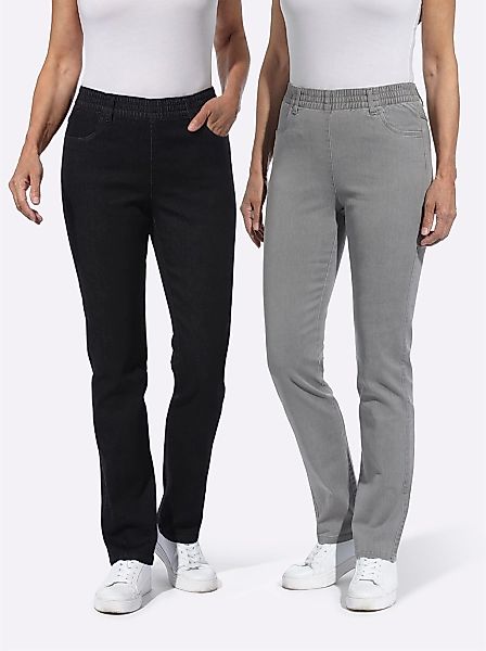 Classic Basics Bequeme Jeans 2 tlg. günstig online kaufen