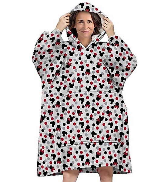 Disney Mickey Mouse Poncho - Bequemer Überwurf mit Kapuze für Erwachsene in günstig online kaufen