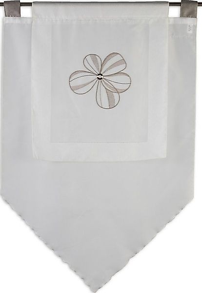 EXPERIENCE Kuvertstore Scheibengardine Küchengardine Bistrogardine 2230 Gra günstig online kaufen