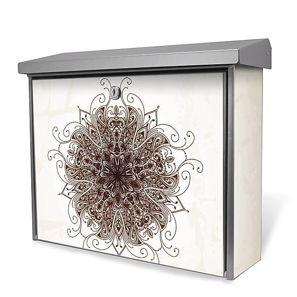 Banjado Briefkasten Edelstahl 38.5x31.5x12cm Ohne Zeitungsfach Inkl. Montag günstig online kaufen