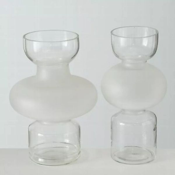 Boltze Vasen Nelika Vase sortiert 27 cm (1 Stück) (klar) günstig online kaufen