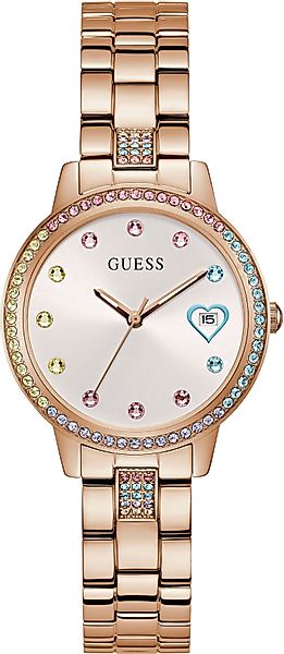 Guess Quarzuhr THREE OF HEARTS GW0657L3, günstig online kaufen