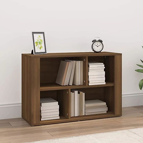 Vidaxl Sideboard Braun Eichen-optik 80x30x54 Cm Holzwerkstoff günstig online kaufen