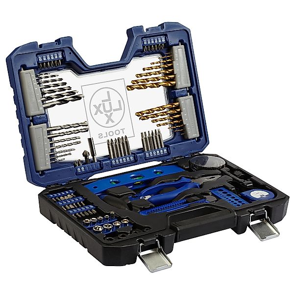 LUX-TOOLS Bohrer-, Bit- und Werkzeug-Set 101-teilig günstig online kaufen