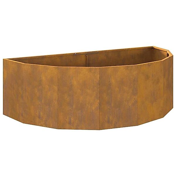 vidaXL Pflanzkübel Rostig 120 x 60 x 35 cm Wetterfeststahl 883688 günstig online kaufen