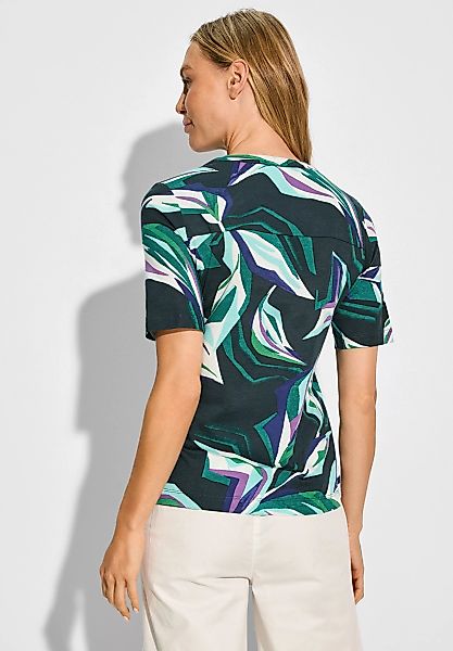 Cecil Kurzarmshirt - Damen kurzarm Shirt -  Tunika-Shirt mit Print günstig online kaufen