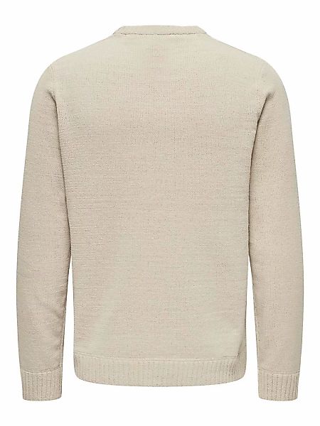 ONLY & SONS Strickpullover "ONSETHAN LIFE REG 7 CREW KNIT" günstig online kaufen