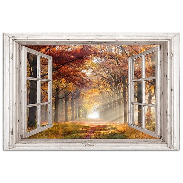 MuchoWow Poster Herbst - Wald - günstig online kaufen