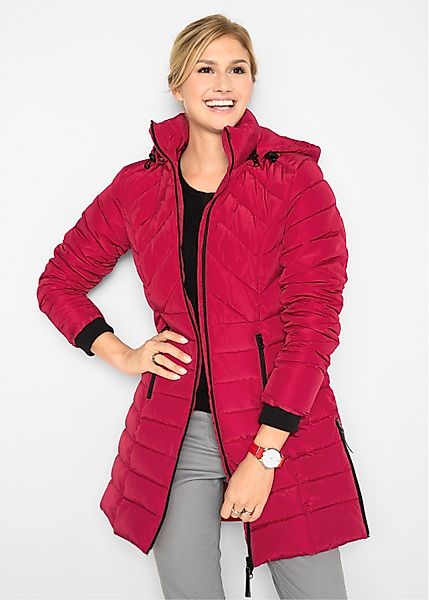 bonprix Steppjacke "Winterjacke" mit Kapuze Winterjacke mit Wattierung und günstig online kaufen