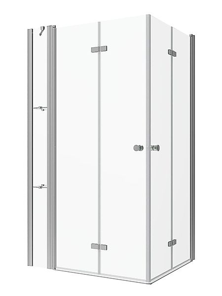 AQUABATOS Eckdusche Duschkabine Eckeinstieg Eckdusche Duschwand günstig online kaufen