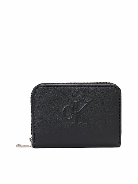 Calvin Klein Jeans Geldbörse "SCULPTED MED ZIP AROUND WALLET", Geldbeutel, günstig online kaufen