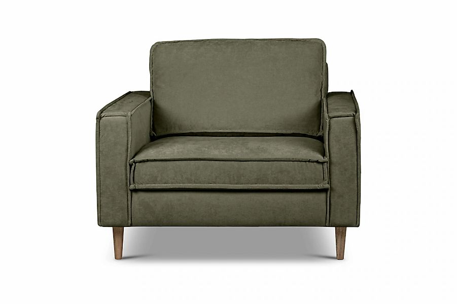 Home affaire Loveseat "Pinto Skandi 105 cm, Chenille, Struktur" mit Keder, günstig online kaufen
