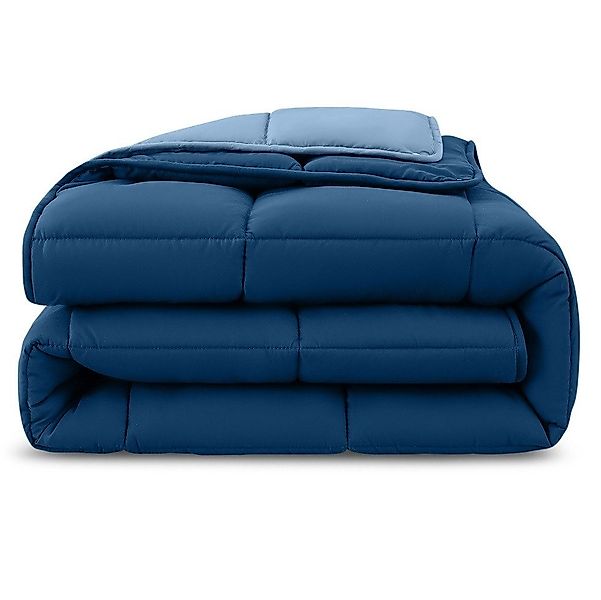 wometo Microfaserbettdecke 4-Jahreszeiten Steppbett Bi-Color, 2 günstig online kaufen