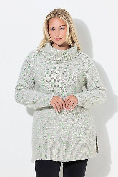 Ulla Popken Rollkragenpullover Pullover Spaceyarn-Effekt Rollkragen Langarm günstig online kaufen