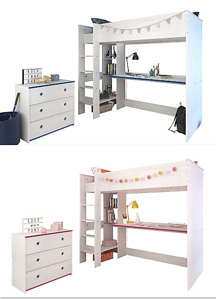 Parisot Jugendzimmer-Set "Smoozy 29" 2 Stk. tlg. günstig online kaufen