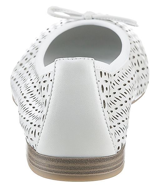 Tamaris Ballerina, Businessschuh, Halbschuh, Schlupfschuh mit hübscher Zier günstig online kaufen