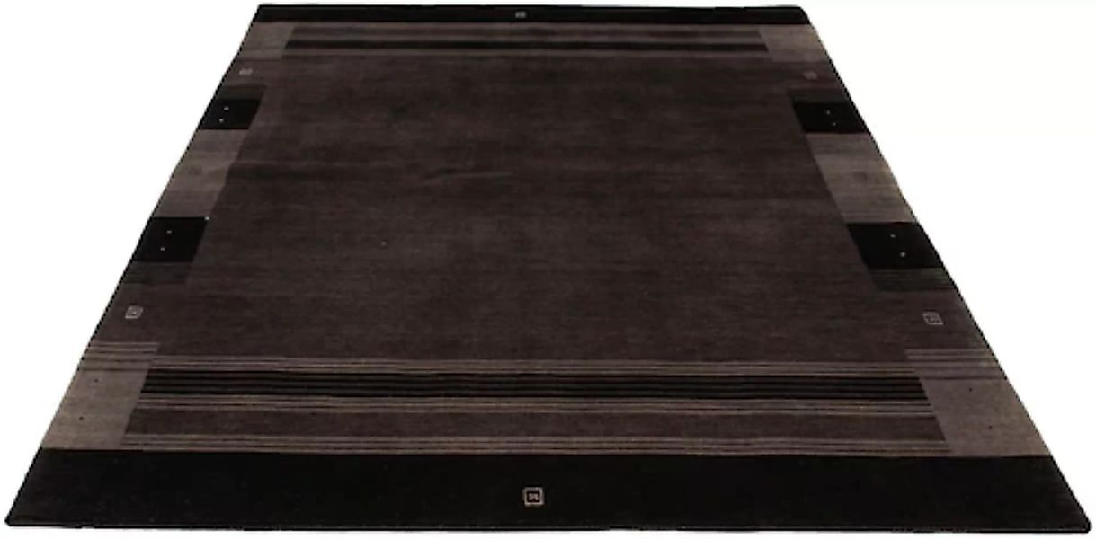 morgenland Wollteppich »Gabbeh - Softy - 240 x 175 cm - dunkelbraun«, recht günstig online kaufen