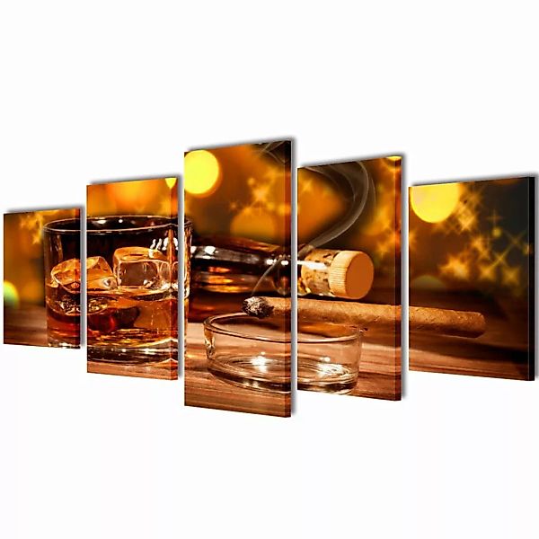 Bilder Dekoration Set Whiskey Und Zigarre 200 X 100 Cm günstig online kaufen