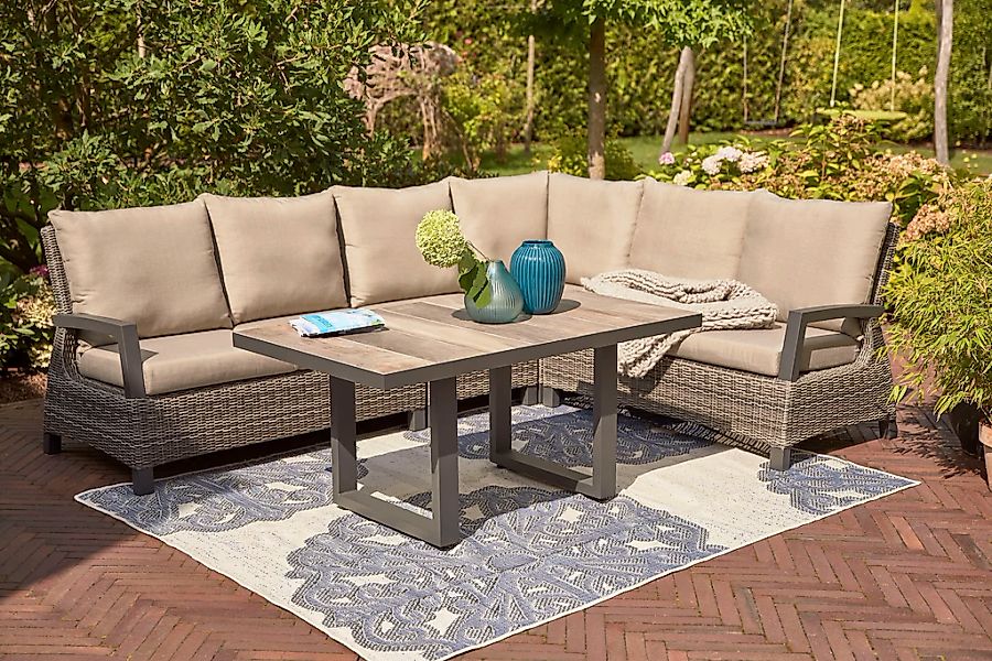Siena Garden Gartenlounge-Set "Corido" 5 Stk. tlg. günstig online kaufen