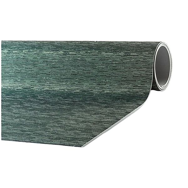 Peyer Syntex Mira Jacquard Teppich Uni Farbe Grün 65 x 180 cm günstig online kaufen