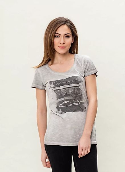 Wor-3086 Damen G.Dyed T-shirt günstig online kaufen