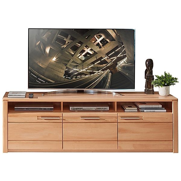 TV-Lowboard Nature One buche Nachbildung B/H/T: ca. 190x58x45 cm günstig online kaufen