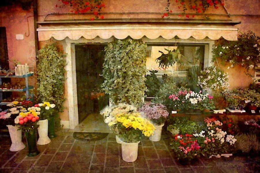 Papermoon Fototapete »Blumenladen« günstig online kaufen