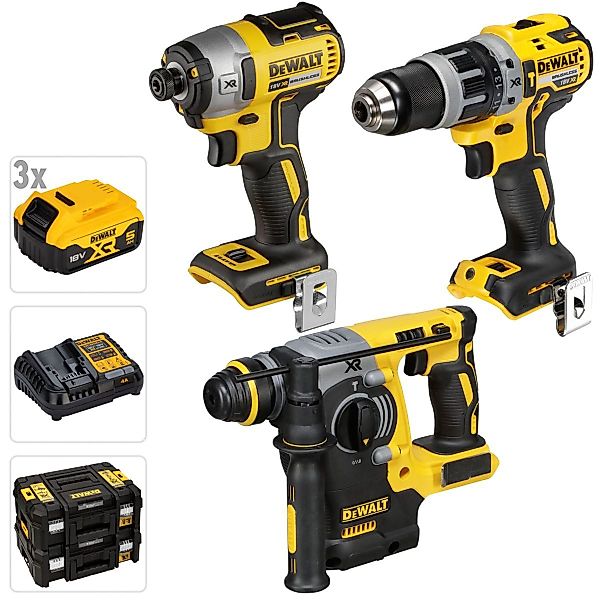 DeWalt Bohrschrauber DCK368P3T-QW Akku-Werkzeugset günstig online kaufen