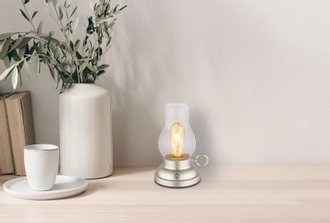 GLOBO LIGHTING LED Tischleuchte PETRO, Dimmer, günstig online kaufen