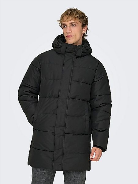 ONLY & SONS Steppjacke ONSCARL LIFE LONG QUILTED COAT NOOS OTW günstig online kaufen