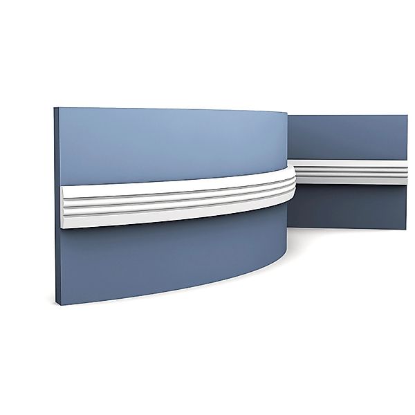 ORAC DECOR P5021F LUXXUS flexi Friesleiste Wandleiste Zier-Rahmen Profil De günstig online kaufen
