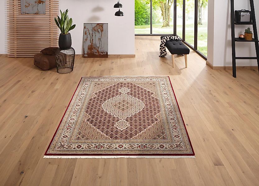 OTTO home Orientteppich "Irrfan" rechteckig 12 mm Höhe handgeknüpft, Materi günstig online kaufen