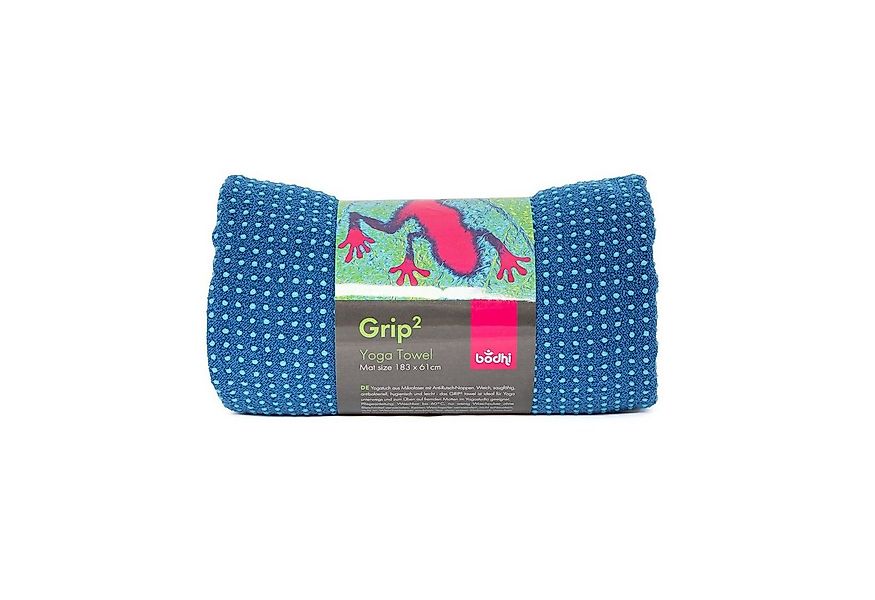 bodhi Sporthandtuch Yogatuch GRIP ² - Zweifarbig blau/aqua günstig online kaufen