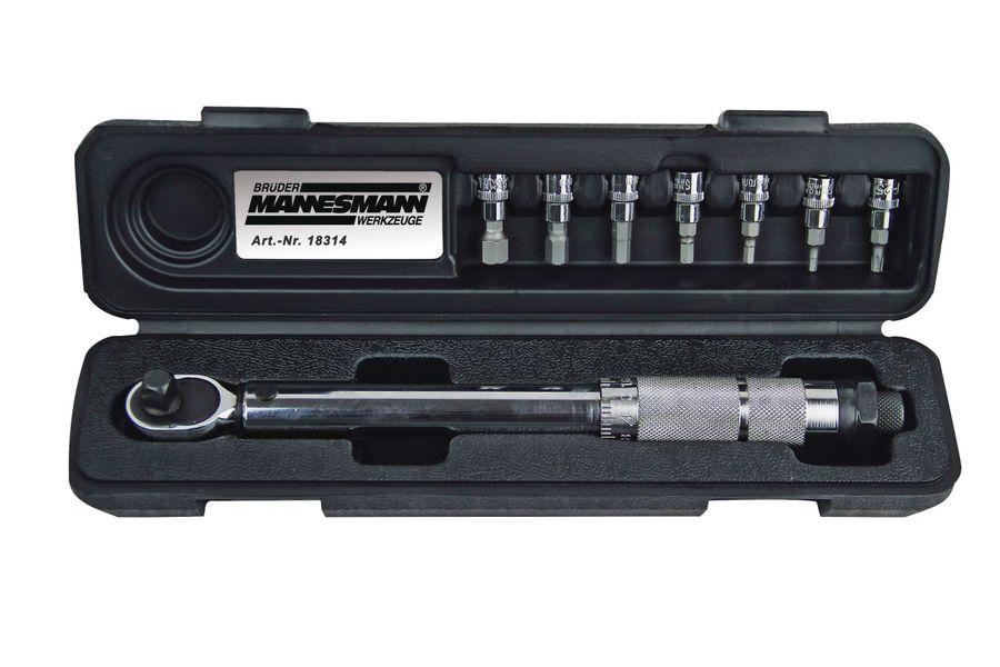 Brüder Mannesmann Achtteiliges Drehmomentschlüssel-set 18314 günstig online kaufen