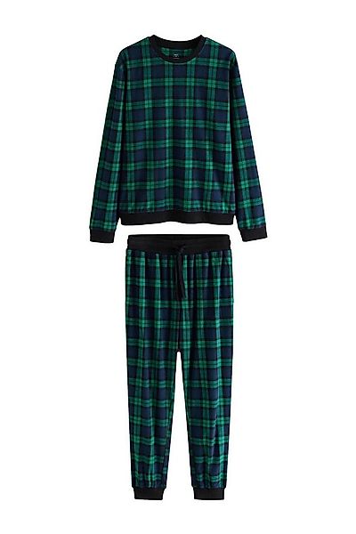 Next Pyjama Weicher, langärmeliger Motionflex-Schlafanzug (2 tlg) günstig online kaufen