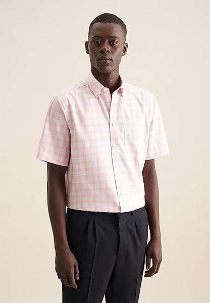 seidensticker Businesshemd Comfort Comfort Kurzarm Button-Down-Kragen günstig online kaufen
