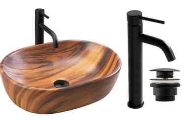 GTM Design Aufsatzwaschbecken AMELIA Modern Waschbecken günstig online kaufen