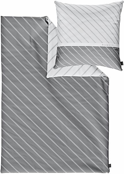 bugatti Bettwäsche "Satinbettwäsche bugatti" 2 Stk. mit zeitlosem Wende-Des günstig online kaufen