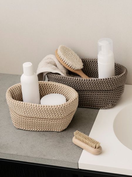 blomus Häkelkorb -TELA- aus Kunstfaser, Korb günstig online kaufen