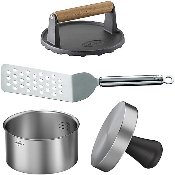 Barbecue Burger-Set 3-teilig günstig online kaufen