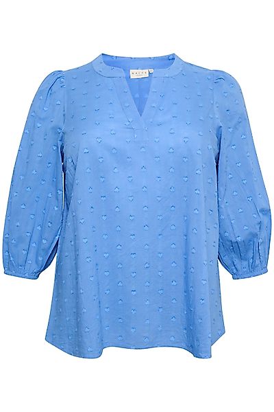 KAFFE Curve Langarmbluse Langarm-Bluse KCjolana Große günstig online kaufen