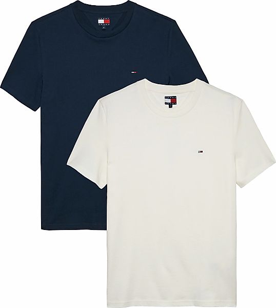Tommy Jeans Rundhalsshirt "TJM XSLIM 2PACK JERSEY TEE EXT", (Packung, 2er-P günstig online kaufen