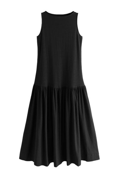Next Midikleid Ärmelloses Midikleid 100 % Baumwolle günstig online kaufen