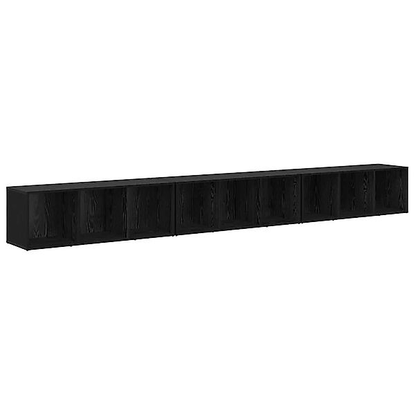 vidaXL TV-Schrank TV-Schränk 3 pcs Schwarz günstig online kaufen