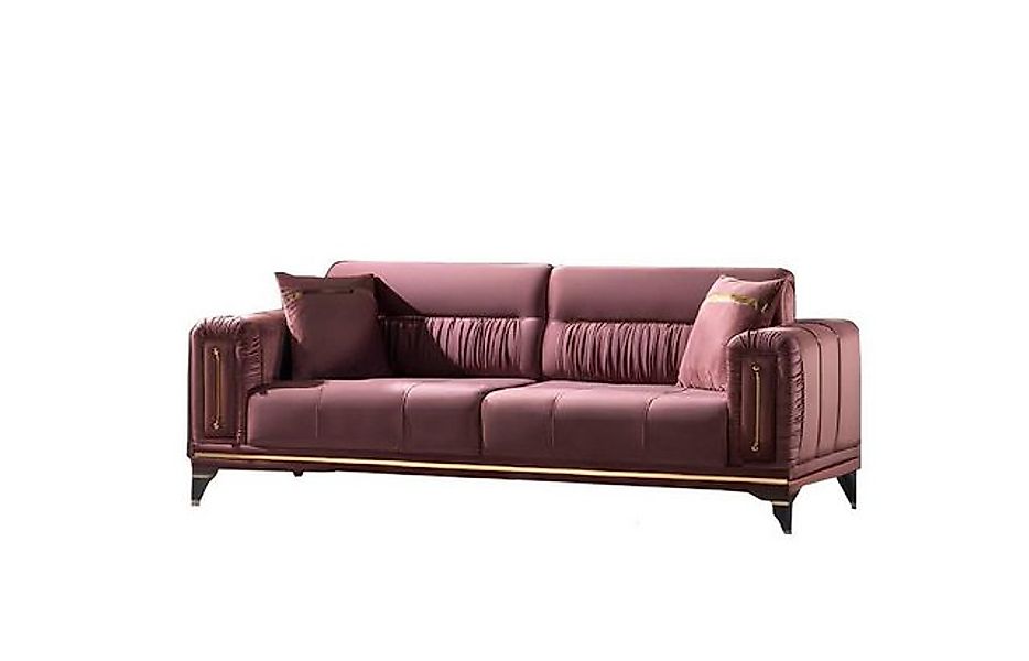 JVmoebel 3-Sitzer Dreisatzsofa Wohnzimmer 3-Sitzer Sofa Polster Möbel Stoff günstig online kaufen