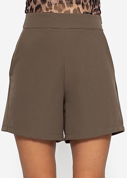 SASSYCLASSY Shorts Figurbetonte Shorts Damen Elegant günstig online kaufen