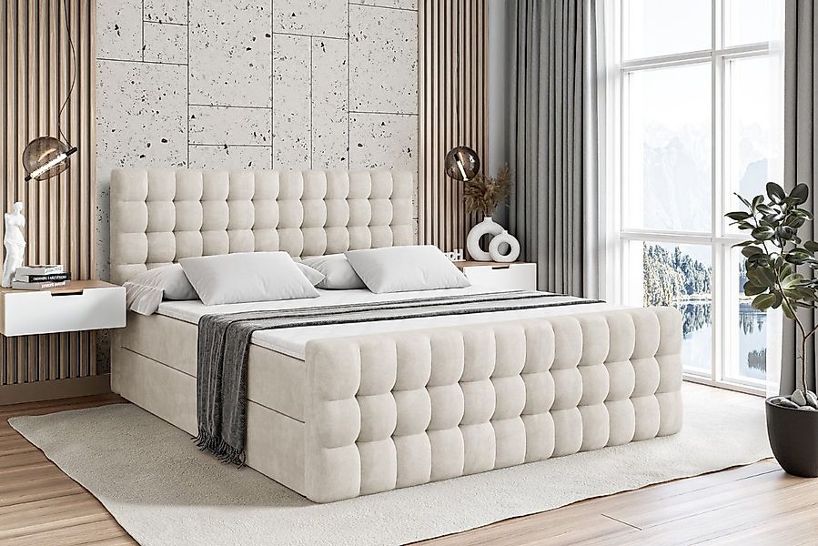 ALTDECOR Boxbett VIONE-Z (Multipocket-Matratze H4. H3 Matratze Bonellfederu günstig online kaufen